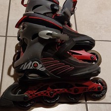 K2 Moto M ILQ7 Men's Inline Skates Black and Red ILQ7 Model Performance