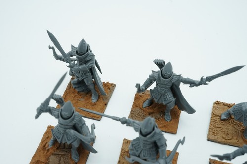 Warhammer Fantasy Battle High Elf Shadow Warriors set of 6 plastic miniatures - Picture 5 of 5