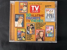 TEE VEE TOONS TV GUIDE 50 FAVORITE TV THEMES UNOPENED BRAND NEW CD FREE SHIPPING
