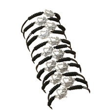 Cheer Bracelet Cheerleader Jewelry Pink Stone Cheer Charm Wristlet for Cheerlead