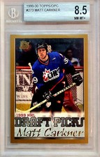 1999-00 Topps/O-Pee-Chee #273 - Matt Carkner (RC) Canadiens BGS 8.5