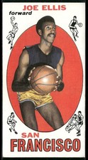 Joe Ellis 1969-70 Topps #57 RC San Francisco Warriors