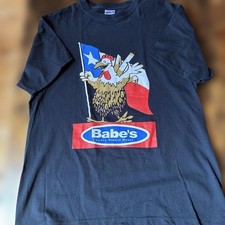 American Vintage T Shirt Company Character Big Print Fried Chicken Used In Japan
