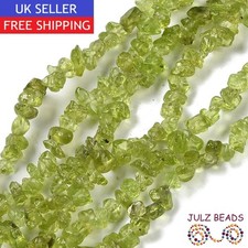 Peridot Gemstone Bead Chips - Natural Green Crystals - 4~7mm - 1 Str (~250pcs)