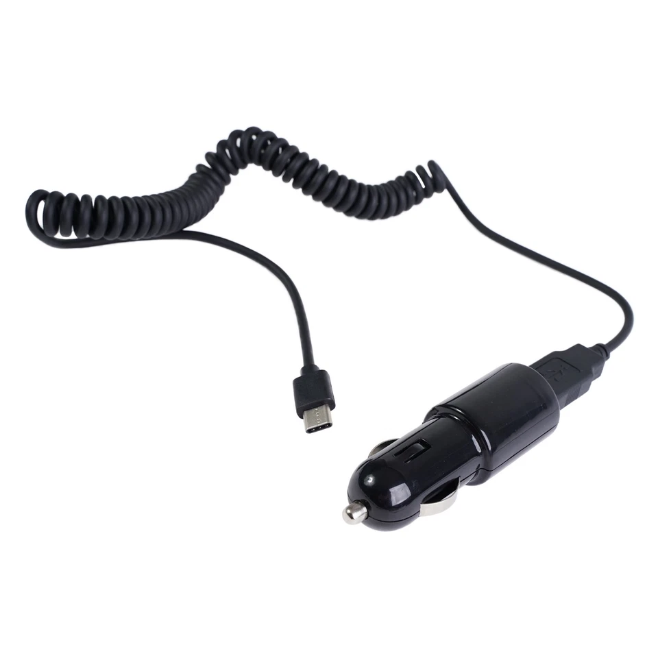 AIV KFZ 12V 24V USB-C Ladekabel + Lade-Adapter Mini Micro-USB Ladegerät PKW Auto - Bild 3 von 4