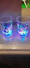 2 Mifoci Halloween Glow In The Dark Led Party Cups Barware Lighted Shot Glass