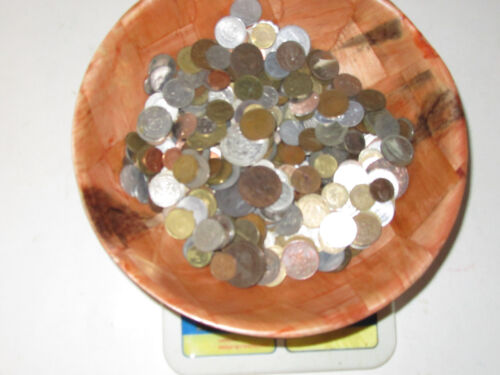 5 lbs of WORLD FOREIGN COINS, mixed bulk lot. Many Countries! Actual Pictured - Picture 3 of 15