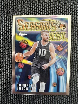 2023-24 Topps Chrome Domantas Sabonis Season's Best #SB-7