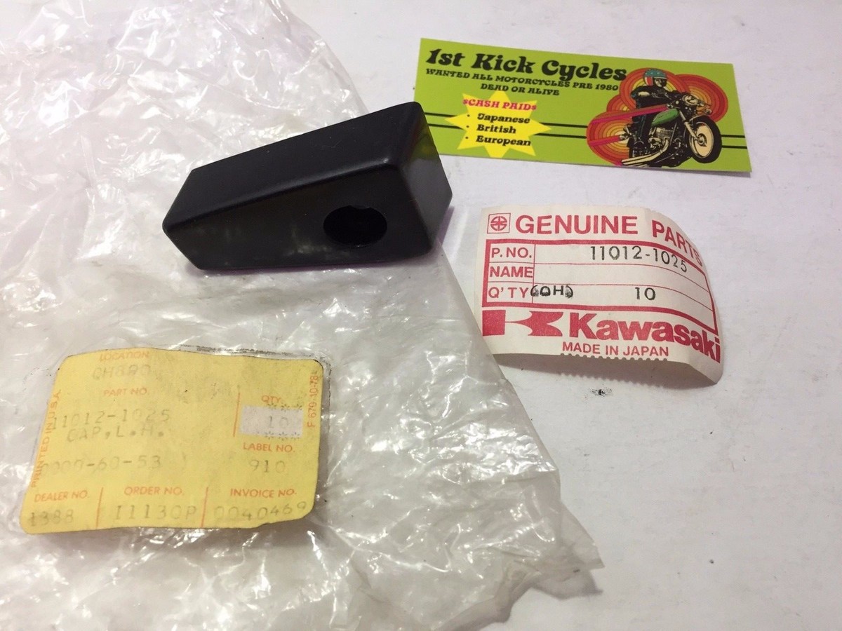 NOS KAWASAKI 11012-1025 LEFT FAIRING CAP KZ KZ1000 Z1R 1978-80 OEM