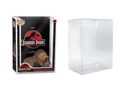 0.50mm Thick Box Protectors fits Funko POP! Movie Poster Size Fits Jurassic Park