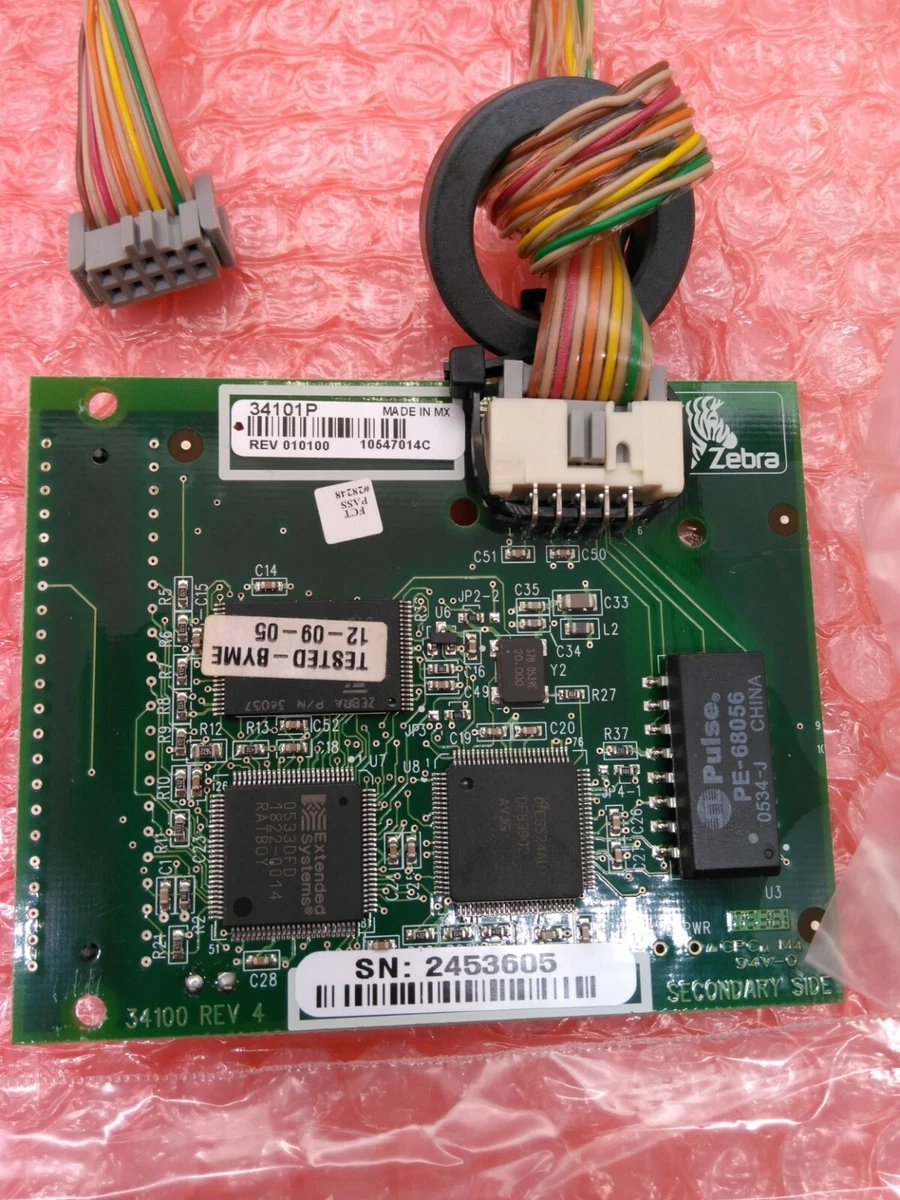 ZEBRA 78206 / G78210 / 34101P 10/100 INTERNAL PRINT SERVER Z4M+ 