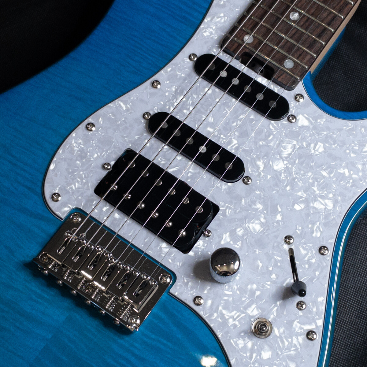 Electric Guitar Schecter OL-BH-FM-FXD/ILB JOL Series Indigo Light