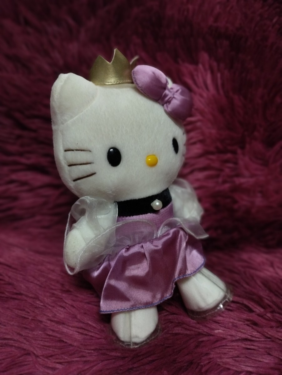 Vintage 2000 Hello​ Kitty Cinderella w/ Glass Slipper 8