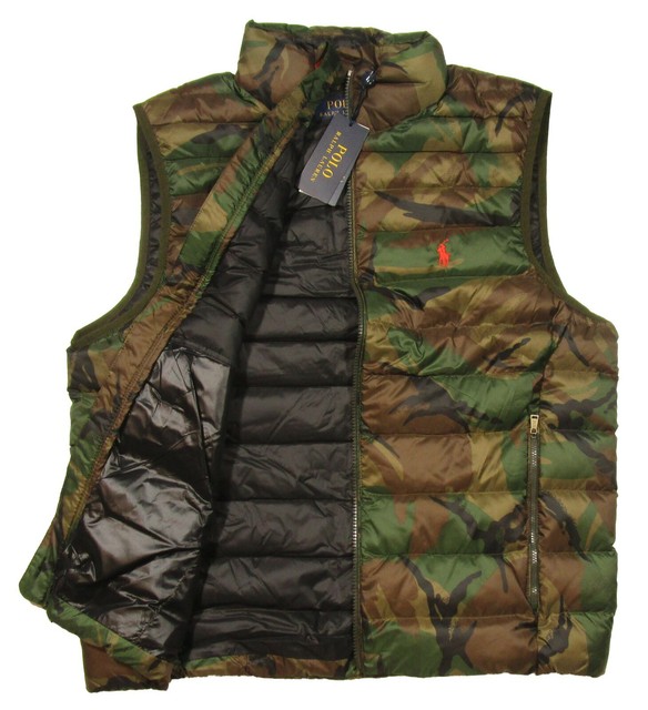 Polo Ralph Lauren Men's British Camo WaterRepellent Packable Puffer