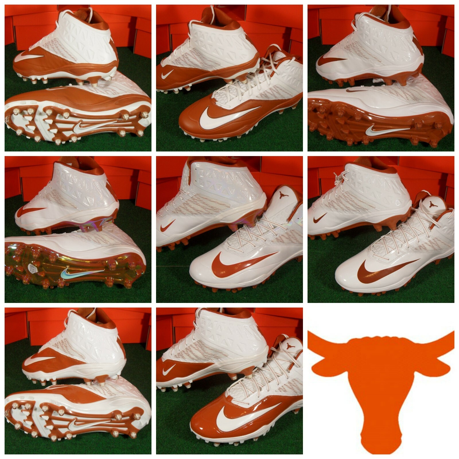texas longhorns football cleats