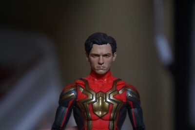 1/12 Marvel Legends Spiderman Tom holland custom painted head | eBay