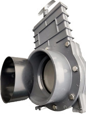 Gate Valve 110 /4 inch Valterra Slide Valve with 2 Converters 110 to 4 inch Pipe