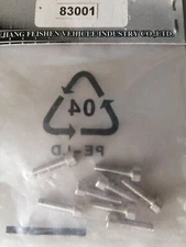 FS RACING 83001 Hexagonal screw M3*12  (8PCS)