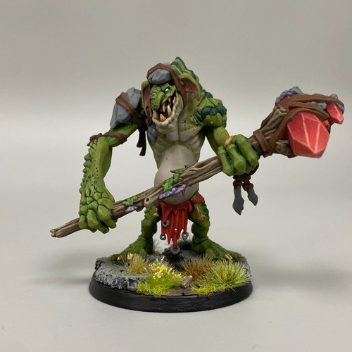 3 ROCKGUT TROGGOTHS WARHAMMER AGE OF SIGMAR ORCS PAINTED STONE TROLLS UNIT - Picture 8 of 9