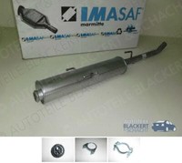 Imasaf Auspuff Mitteltopf + Anbauteile für Peugeot 806 2.0 + 2.0 HDI + 2.1 TD