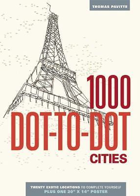 1000 Dot-to-Dot: Cities - 1626860661, Thomas Pavitte, paperback
