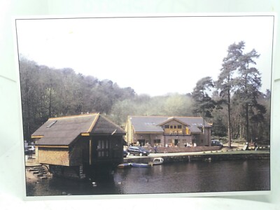 Lakeside Cafe & Besucherzentrum Rudyard Vintage Postkarte
