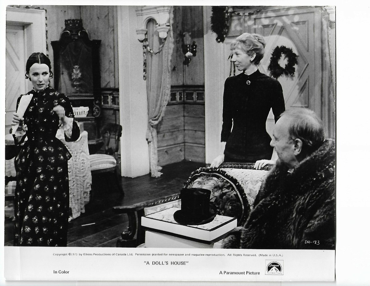 8x10 Photo A Doll's House 1973 w Claire Bloom Anna Massey Ralph