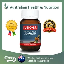 FUSION HEALTH MEN'S MULTI ADVANCED // CHOOSE SIZE + FREE SAME DAY SHIPPING