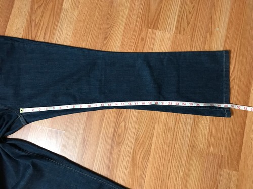 LL Bean Jeans Womens 14 Blue Bootcut Classic Fit Cotton Blend Stretch - Picture 4 of 10