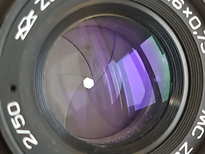 KMZ! MC Zenitar-M2s 50mm F/2, Lens For Pentax, Zenit, M42 mount. s