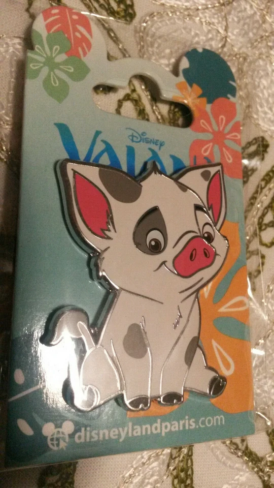 Nuevo Pua 2019 y Pua and Hei Hei 2016 Vaiana Disney Land Paris Dlp 2 prendedores Foto 3 de 4