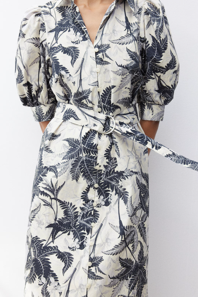 Robe Portefeuille H&M Couleur Crème - Taille 10 - Neuve Avec étiquettes