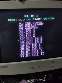 NES FAMICOM ICE CLIMBER BALLOON FIGHT GALAGA WARPMAN  version GAME CART ONLY