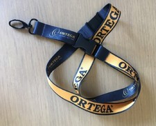 Ortega Guitars Two Tone Lanyard With Detachable Section Safety Clip