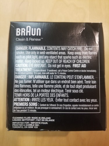 CCR3 BRAUN Braun Clean & Charge Refills 3 Pack Lemon Fresh New Sealed Ships Free - Picture 4 of 5