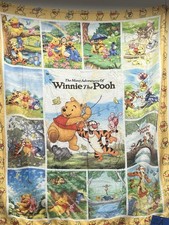 The Adventures Of Winnie The Pooh Book Disney Fluffy Soft Blanket 40  X 50  