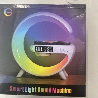 Smart Light & Sound Machine Wireless Sleep Aid w/Alarm Clock NIB FREE SHIPPING!