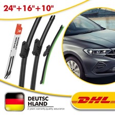 Scheibenwischer Vorne + Hinten Passend Für VW Polo V Typ 6R 6C | UP Typ AA DE