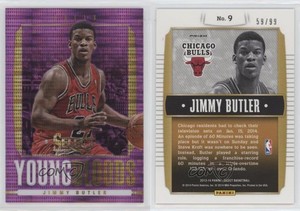 2013-14 Panini Select Young Bloods Purple Prizm /99 Jimmy Butler #9