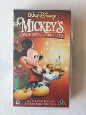 Walt Disney Mickey’s Once Upon a Christmas, Movie, VHS Video Tape