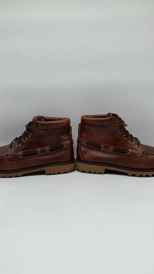 L.L.Bean Men's Allagash Handsewn Chukka Boots Size 9 Canyon  - Image 3 of 4