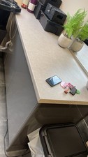 GoodHome Gloss Anthracite Grey Kitchen Cabinets, Wall Units & Worktop – B&Q