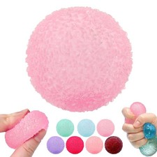 Maltose Fidgets Toy Super Soft Pink Mochi Slow-rebound Squeeze Toy
