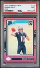 2024 PANINI DONRUSS OPTIC PINK #229 DRAKE MAYE ROOKIE RC PSA 9