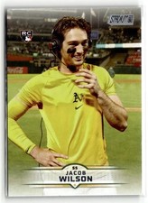 2025 Stadium Club #33 Jacob Wilson RC ROOKIE Athletics