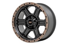 Rough Country 79 Series Semi Gloss Black Wheel 18x9 5x5.5 -12mm - 79181214
