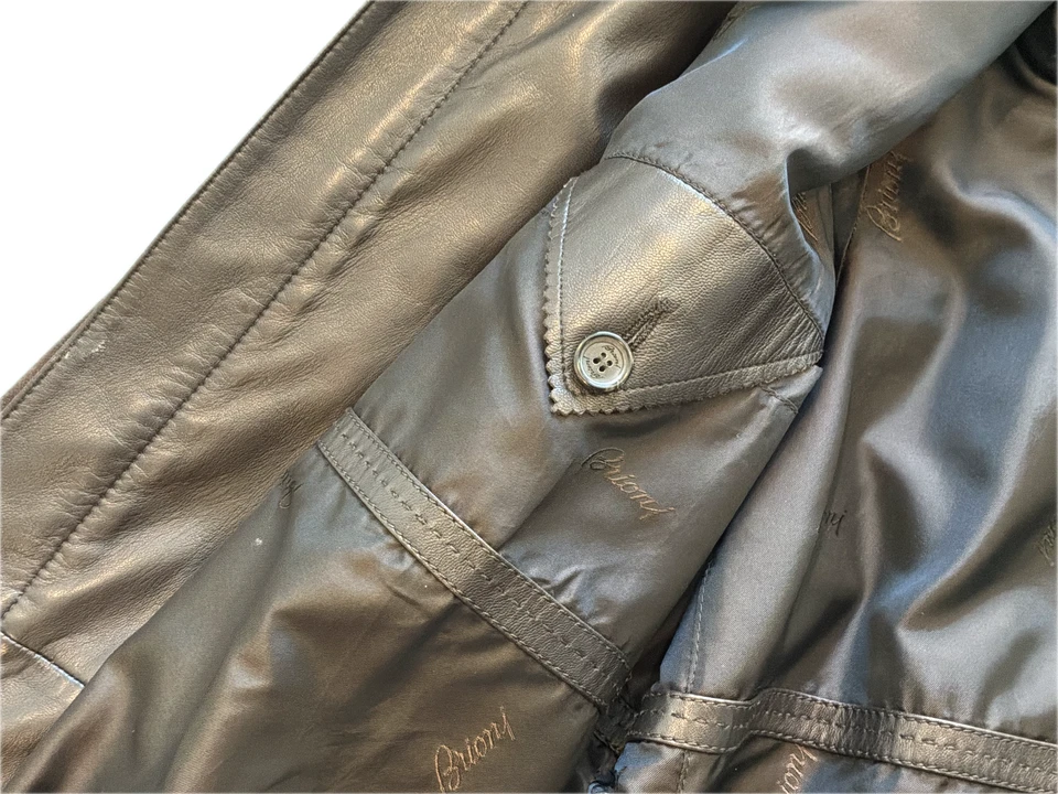 Abrigo Coche Gamuza Brioni, Cómpralo Ahora, Excelente Estado, Extremadamente Raro, EU52/US42 Foto 4 de 4