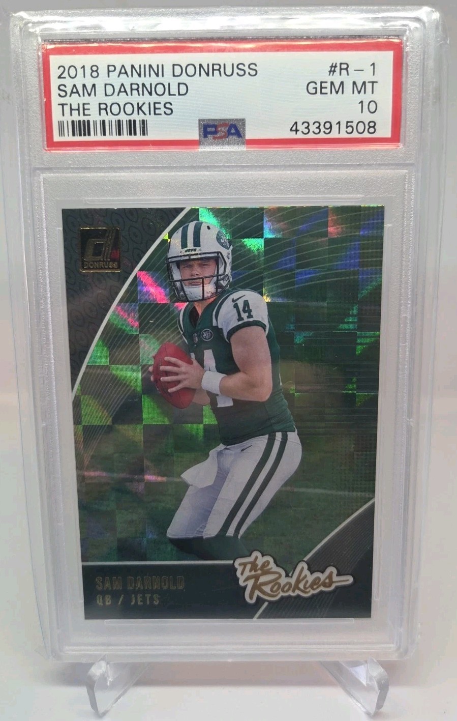 Sam Darnold Panini Donruss the Rookies #R1 Base