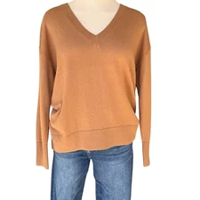 Loft Camel Sweater Size XS-RF-224MS