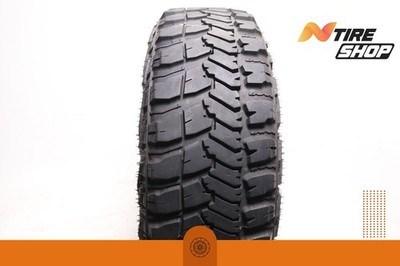 Used LT 245/75R17 Goodyear Wrangler MT/R Kevlar - 121/118Q - 9.5/32 No Repairs